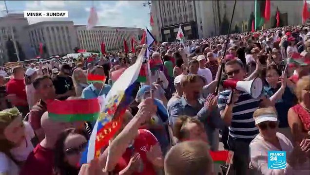 Belarus president seeks Russian help to end protests