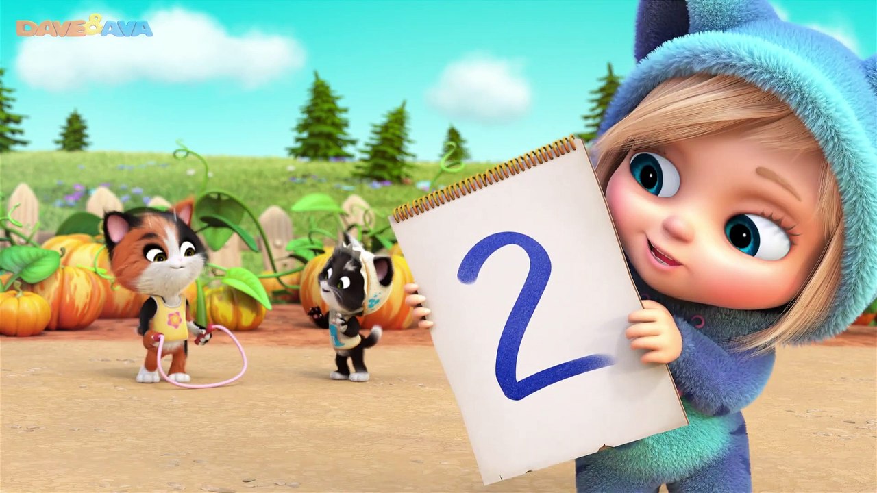  Color Song - This Little Piggy and More Nursery Rhymes | Learn Colors with Dave and Ava 