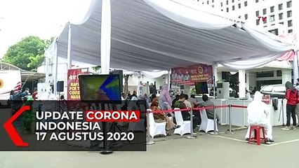 Download Video: Update Corona Indonesia 17 Agustus 2020, Sembuh 94.458, Meninggal 6.207, Positif 141.370