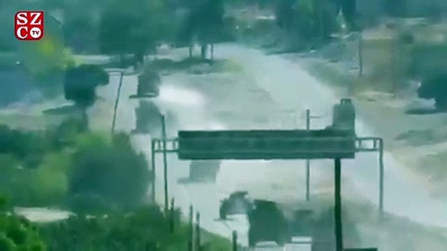 Hainler TSK’ın zırhlı aracına böyle saldırdı!