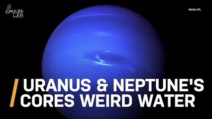 Weird Water May Be in the Center of Uranus and Neptune