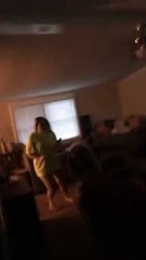 Man Sent Screaming as Lightning Strikes Right by House