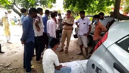 लखीमपुर: बाइक की टक्कर से रिटायर शिक्षक की मौत