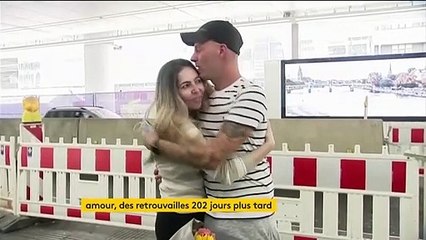 Séparé par le coronavirus pendant 202 jours, un couple se retrouve