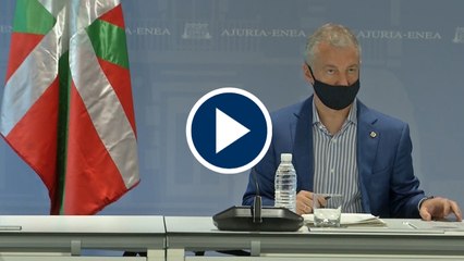El Gobierno Vasco declara, de nuevo, emergencia sanitaria con Urkullu al frente
