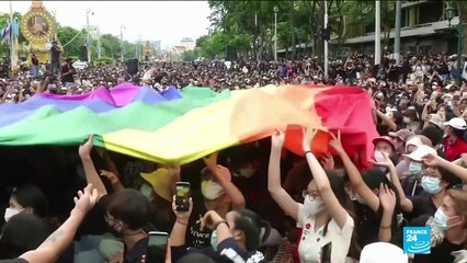 Thai protestors demand constitutional change