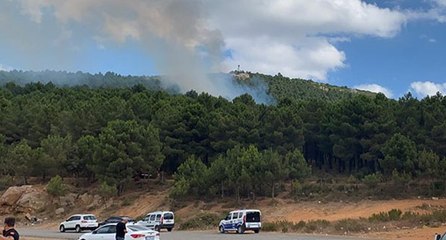 Aydos Ormanı’nda yangın