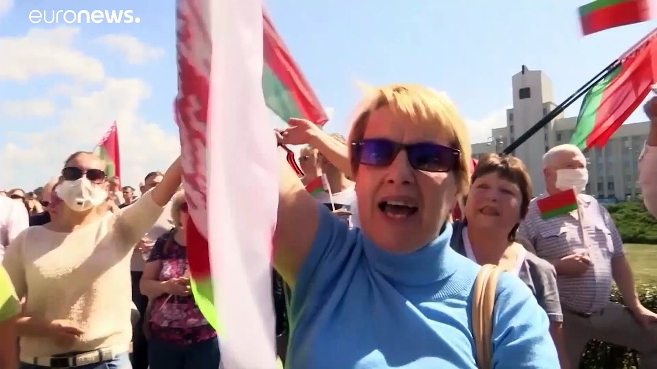 Lukaschenko dankt seinen Anhängern für 'Verteidigung des Landes'