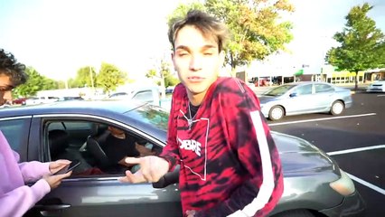 Destroying Strangers Cars Then Buying Them A New One