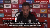 Boateng 'surprised' at Man City's Champions League exit