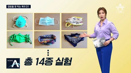 [팩트맨]마스크 대신 목두건 괜찮을까?…“침방울 더 튄다”