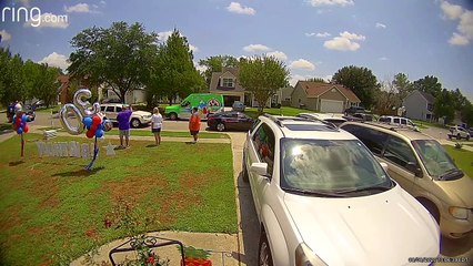 Surprise 30th Drive-By Birthday Party