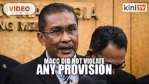 Minister- MACC did not break the law by releasing audio recordings