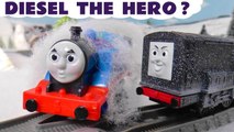 Thomas the Tank Engine Diesel the Hero Accident and Rescue with the Funny Funlings in this Family Friendly Full Episode English Toy Story for Kids from Kid Friendly Family Channel Toy Trains 4U
