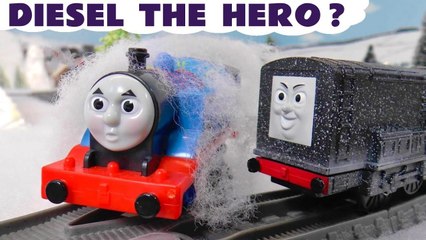 Thomas the Tank Engine Diesel the Hero Accident and Rescue with the Funny Funlings in this Family Friendly Full Episode English Toy Story for Kids from Kid Friendly Family Channel Toy Trains 4U