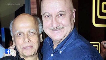 Anupam Kher Defends Mahesh Bhatt In Sushant Singh Rajput Case