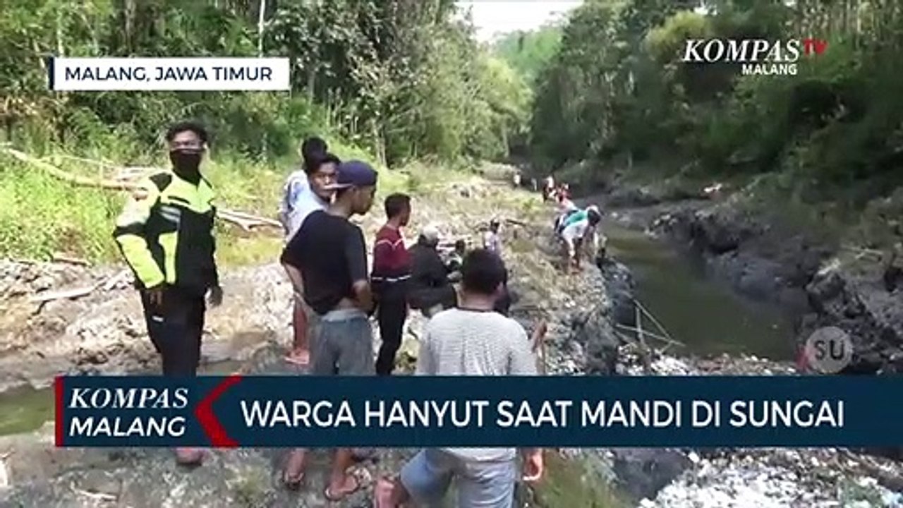 Seorang Warga Hanyut di Sungai