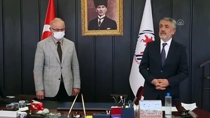 OMÜ Rektörlüğüne atanan Prof. Dr. Yavuz Ünal görevine başladı - SAMSUN