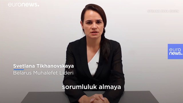 Belarus: Tikhanovskaya 'ulusal lider' olmaya hazırım dedi; muhalefet genel grev çağrısı yaptı