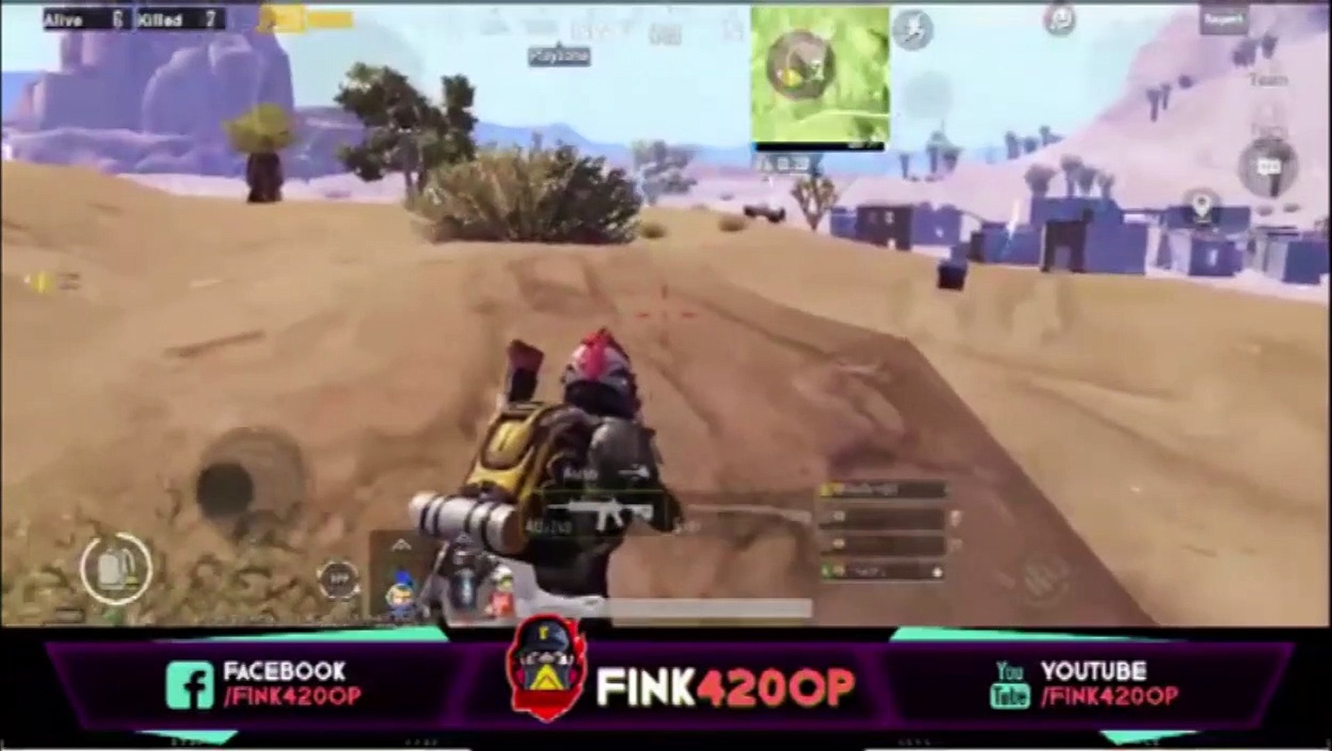 ⁣PUBG MOBILE GAMEPLAY ON REALME 2 PRO  4 Finger Claw + Full GYRO