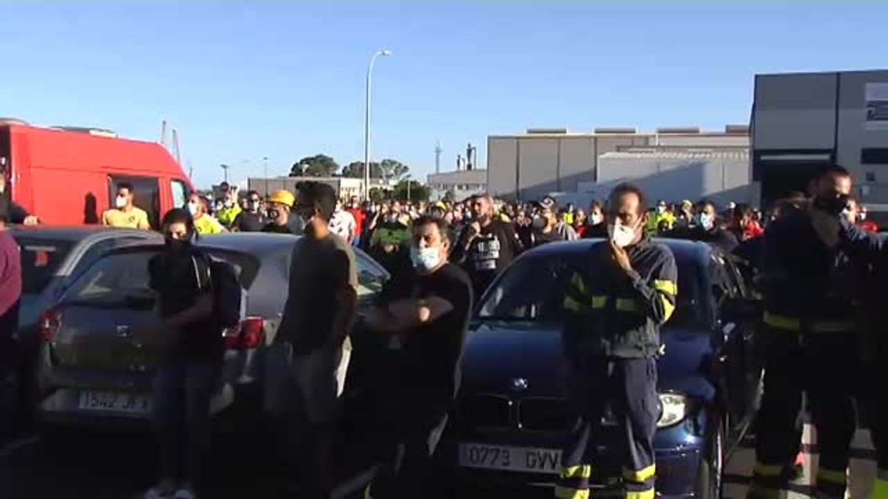 Crece la tensión en los astilleros de Puerto Real por el despido de dos compañeros