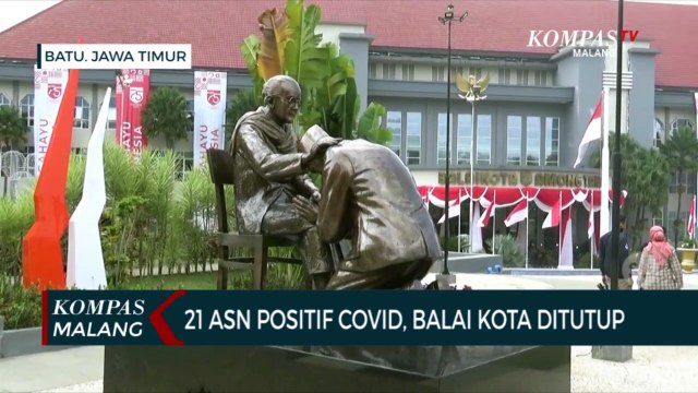 21 ASN Pemkot Batu Terpapar Covid, Balai Kota Ditutup