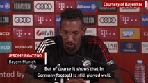 Boateng denies German and French dominance in Europe