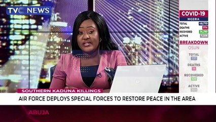 Air Force Deploys Special Forces To Restore Peace In The Area