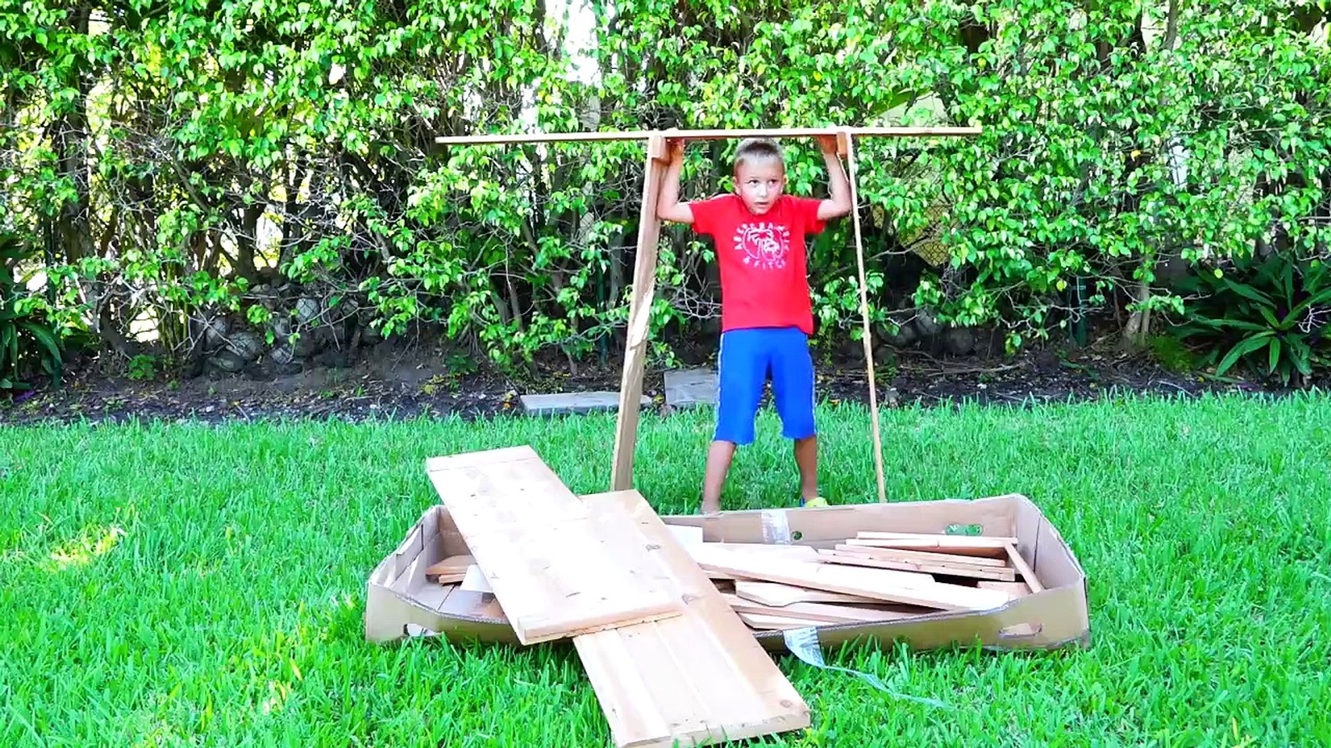 Vlad and Nikita build Playhouses best series for kids