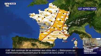 La météo pour ce mardi 18 août 2020