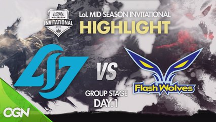 [하이라이트] 그룹스테이지 1일차 CLG(NA) vs FW(LMS) SET 1  - LoL MSI 2016 / 미드시즌인비테이셔널