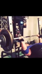 305 (near miss w_ slingshot) Bench Press