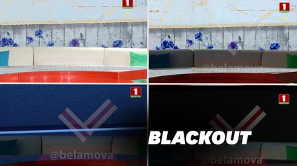 Au Bélarus, même la chaîne d’État se met en grève et filme son plateau vide