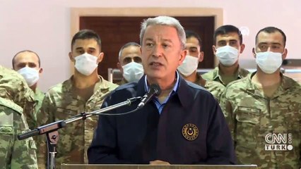 Son dakika... Bakan Akar'dan flaş Libya açıklaması: Meşru hükümetin yanındayız | Video