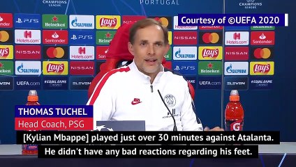 Mbappe could play full 90 against Leipzig - Tuchel