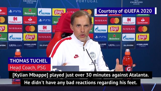 Mbappe could play full 90 against Leipzig - Tuchel