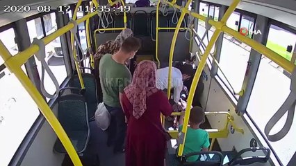 Şoförden, dili boğazına kaçan adama hayat kurtaran müdahale