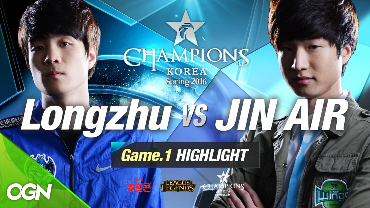 [H/L 2016.01.14] Longzhu vs JIN AIR Game 1 - RO...