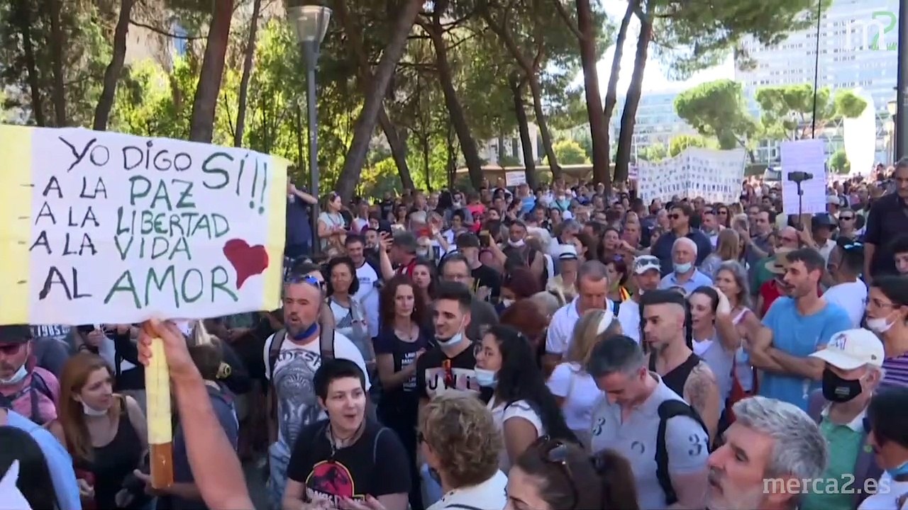 Los expertos opinan sobre la manifestación contra el uso obligatorio de la mascarilla