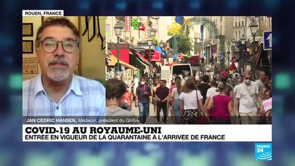 Covid-19 au Royaume-Uni : quarantaine à l'arrivée de France