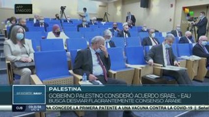 Palestina rechaza acuerdo entre Israel y Emiratos Árabes Unidos