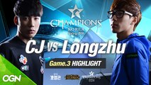 [H/L 2016.02.03] CJ vs Longzhu  Game 3 - RO1 l 롯데 꼬깔콘 LoL Champions Korea Spring 2016