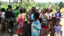 Satgas Yoniv 413 Gelar Upacara 17 Agustus di Pelosok Papua