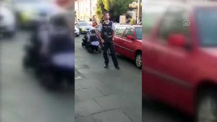 (TEKRAR) Almanya'da Türk gence 'George Floyd' muamelesi - MULHEIM AN DER RUHR