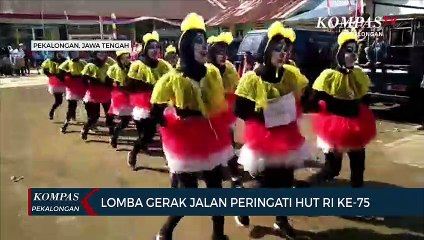 Lomba Gerak Jalan Peringati HUT RI ke-75