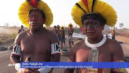 Protesto de indígenas pede ajuda para combate à Covid-19