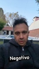 Sergio Lapegue confirmó que dio negativo en el test de COVID-19