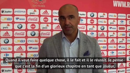 Belgique - Pour Martinez, Kompany deviendra un grand entraîneur