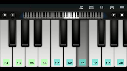 Happy Birthday To You - Simple Phone Piano Tutorial | My Piano Phone