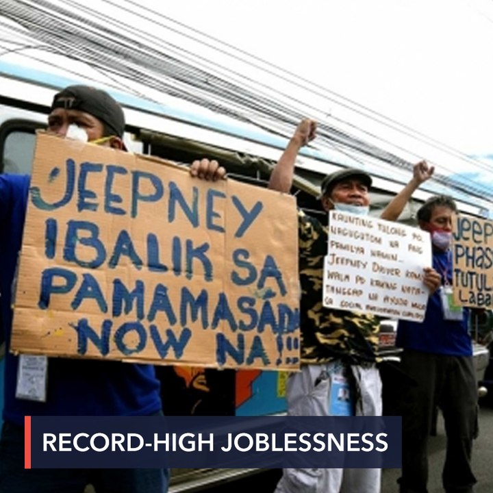 Adult joblessness hits record-high 45.5% in July 2020 – SWS poll ...